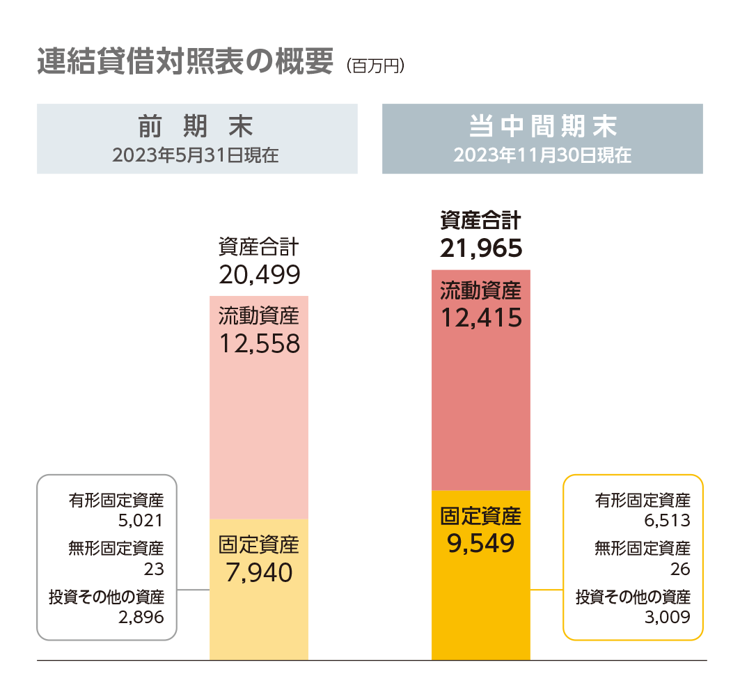 連結賃借対照表の概要