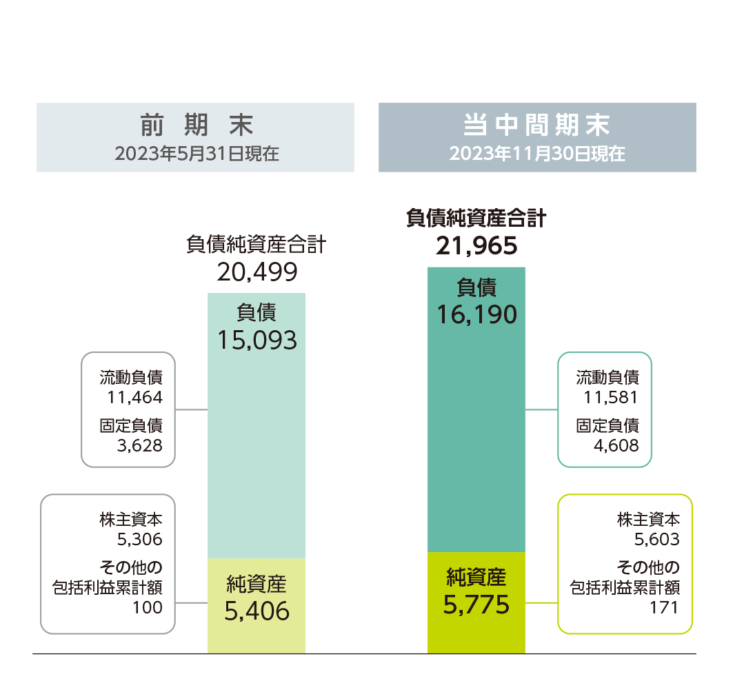 連結賃借対照表の概要